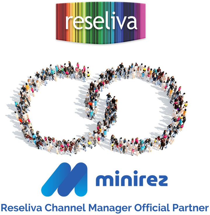 Reseliva Channel Manager Official Partner — minirez resmi iş ortağı rozeti